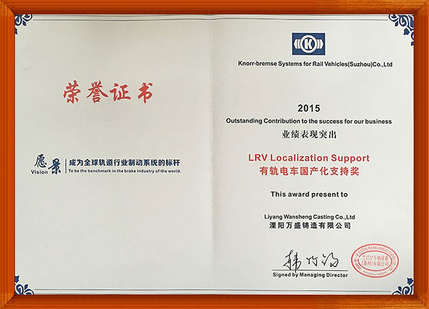 LRV Localization support